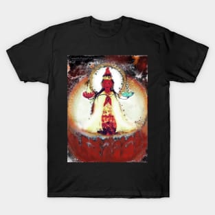 Pandarasavini - White Robed Red Female Buddha of the West T-Shirt